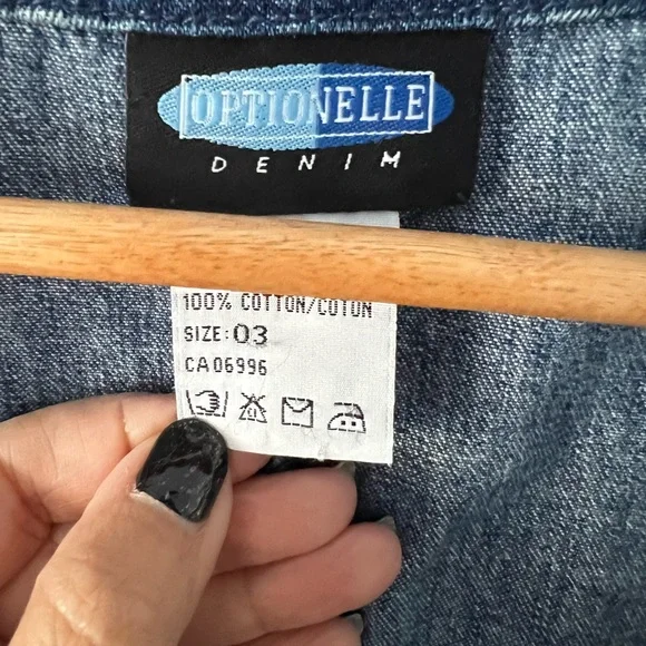 Vintage Denim Button-Up Dress - Picture 8 of 14